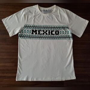 NWT Men's Mexico Graphic 100% Cotton Short Sleeve T-shirt - Size L